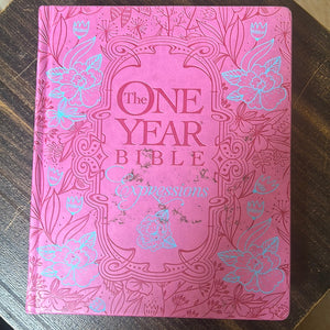 Clearance sale 2024! NLT, One Year Bible Creative Expressions, Deluxe Hardcover