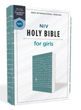 Load image into Gallery viewer, NIV, HOLY BIBLE FOR GIRLS, SOFT TOUCH EDITION, LEATHERSOFT, TEAL, COMFORT PRINT
