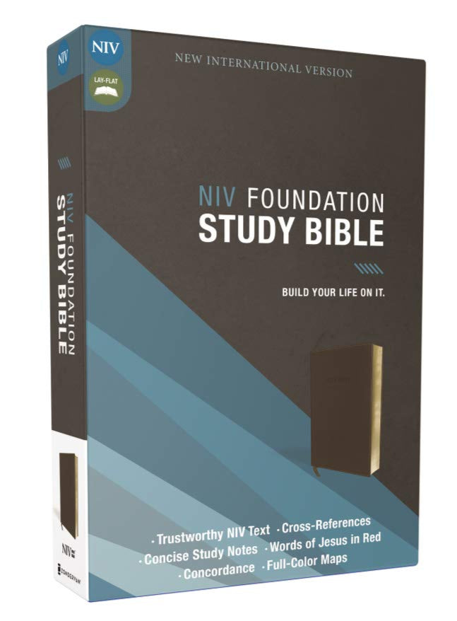 Foundation Study Bible-NIV Imitation Leather