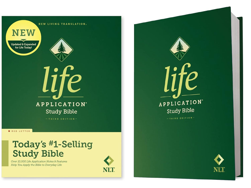 Clearance sale 2024! NLT Life Application Study Bible, Third Edition, Hard Cover: New Living Translation, Life Application Study Bible Hardcover