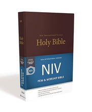 Load image into Gallery viewer, NIV, Pew and Worship Bible, Hardcover: New International Version, Pew and Worship Bible, Hardcover
