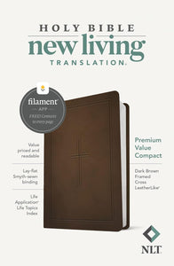 NLT Premium Value Compact Bible Filament Imitation Leather