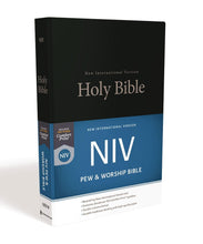 Load image into Gallery viewer, NIV, Pew and Worship Bible, Hardcover: New International Version, Pew and Worship Bible, Hardcover
