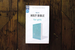 NIV, HOLY BIBLE FOR GIRLS, SOFT TOUCH EDITION, LEATHERSOFT, TEAL, COMFORT PRINT