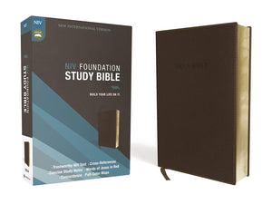 Foundation Study Bible-NIV Imitation Leather