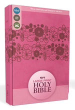 Load image into Gallery viewer, NIrV, Holy Bible, Large Print, Leathersoft, Pink Imitation Leather
