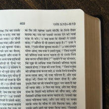 Load image into Gallery viewer, Hindi Holy Bible Crown Vinyl  NAP-03  edition, Leather Look.
