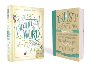 NIV, Beautiful Word Bible, Hardcover: 500 Full-Color Illustrated Verses Hardcover