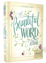 Load image into Gallery viewer, NIV, Beautiful Word Bible, Hardcover: 500 Full-Color Illustrated Verses Hardcover
