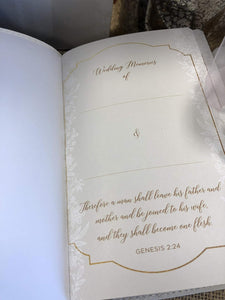 KJV Brides Bible Leather soft White Imitation Leather.