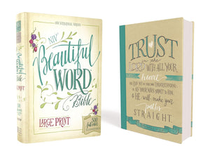 Beautiful Word Bible Large Print : New International Version Hardcover – Import