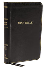 Load image into Gallery viewer, KJV, Thinline Bible, Compact, Imitation Leather, Black, Red Letter Edition: Holy Bible, King James Version Imitation Leather
