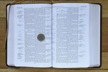 Load image into Gallery viewer, KJV, Thompson Chain-Reference Bible, Handy Size, Leathersoft, Brown, Red Letter: King James Version, Brown, Leather soft, Red Letter, Handy Size Imitation Leather – Import,
