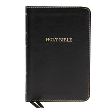 Load image into Gallery viewer, KJV, Thinline Bible, Compact, Imitation Leather, Black, Red Letter Edition: Holy Bible, King James Version Imitation Leather
