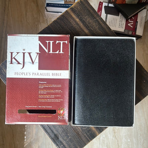 Clearance sale 2024! KJV/NLT Bible People's Parallel Edition – Import,