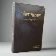 Load image into Gallery viewer, Hindi Holy Bible Crown Vinyl  NAP-03  edition, Leather Look.
