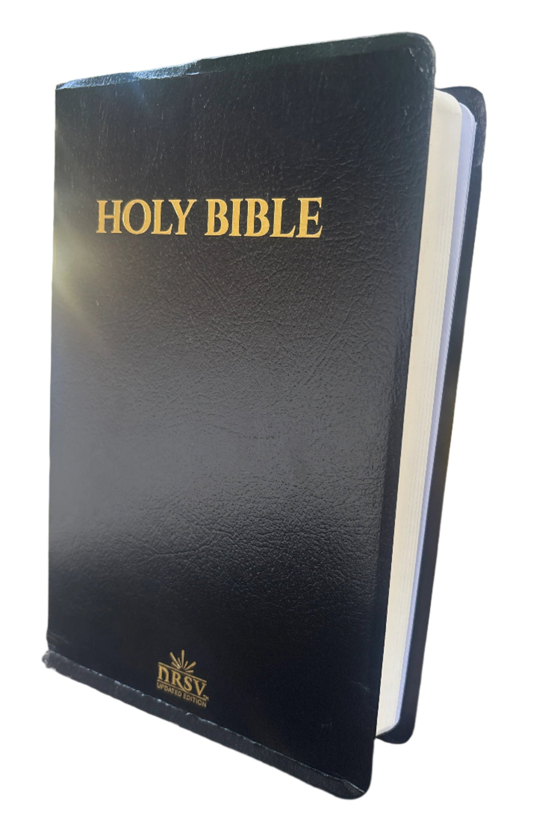 Holy Bible: New Revised Standard Version, Black, Imitation Leather, Gift & Award Bible with Apocrypha Imitation Leather