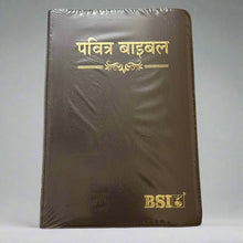 Load image into Gallery viewer, Hindi Holy Bible Crown Vinyl  NAP-03  edition, Leather Look.
