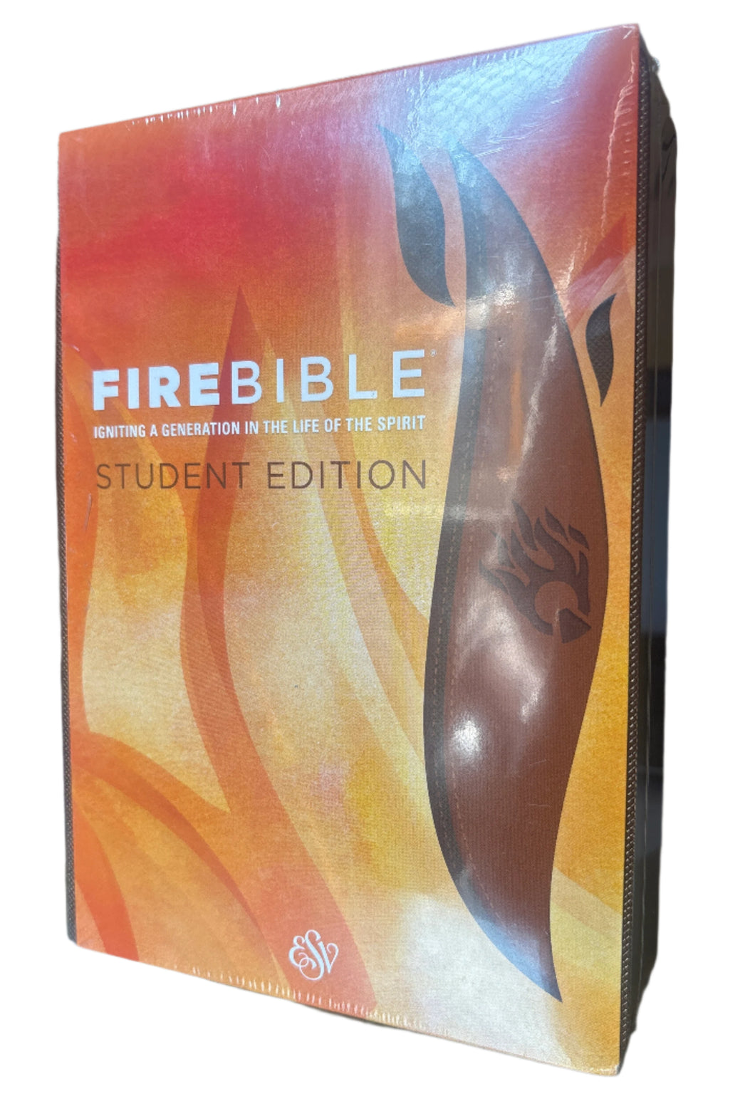 Fire Bible: English Standard Version, Brass Brown / Chestnut: Igniting a Generation in the Life of the Spirit Imitation Leather – Student Edition,