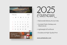 Load image into Gallery viewer, 2025 Asha Books Christian Calendar – Beautifully Designed with Bible Verses &amp; Indian Holidays
