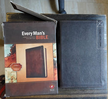 Load image into Gallery viewer, Clearance sale 2024! Every Man&#39;s Bible-NLT Deluxe Explorer Imitation Leather
