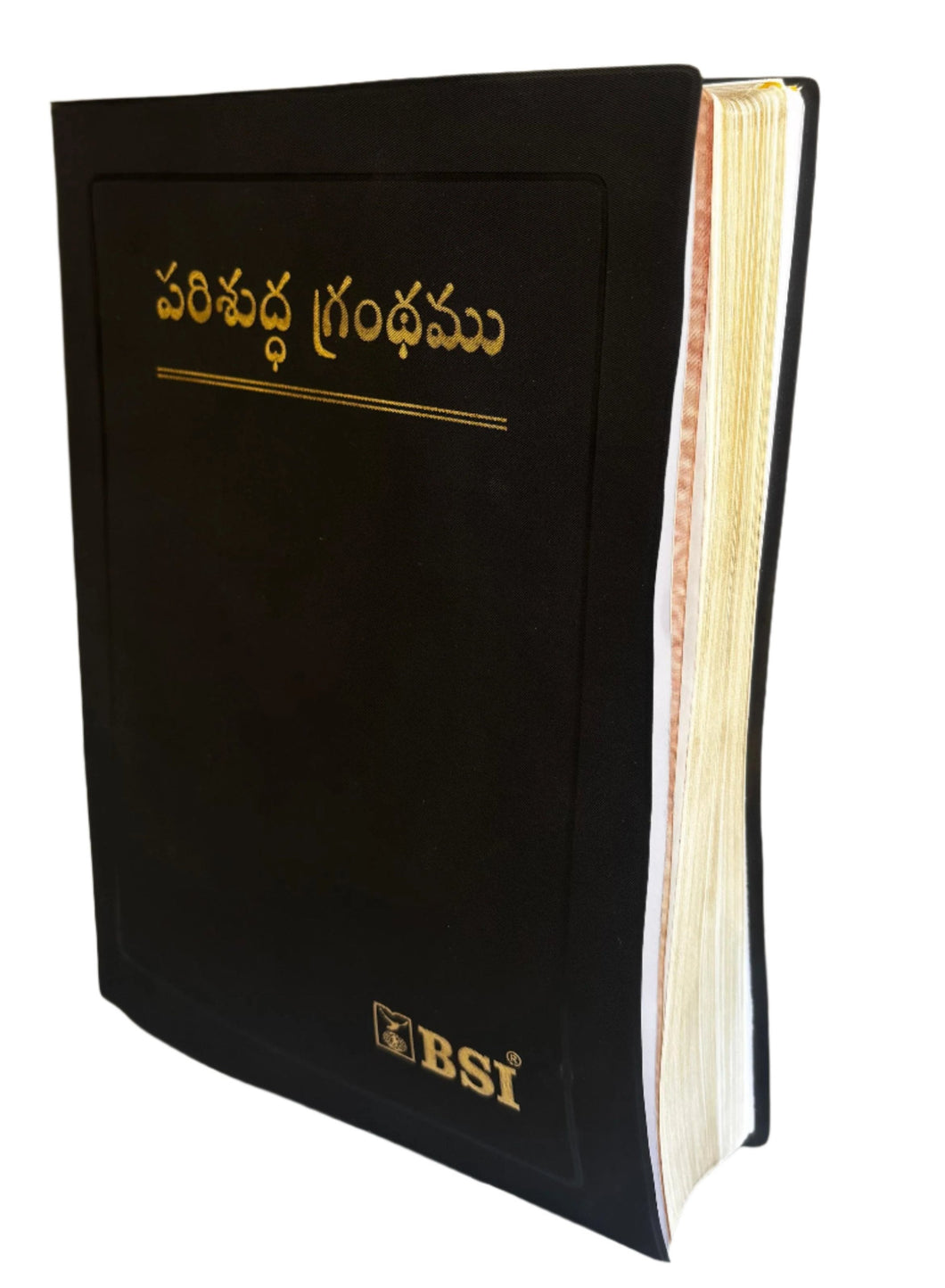 Telugu Holy Bible – Senior Citizen Edition with PL Gilt Yapp Binding