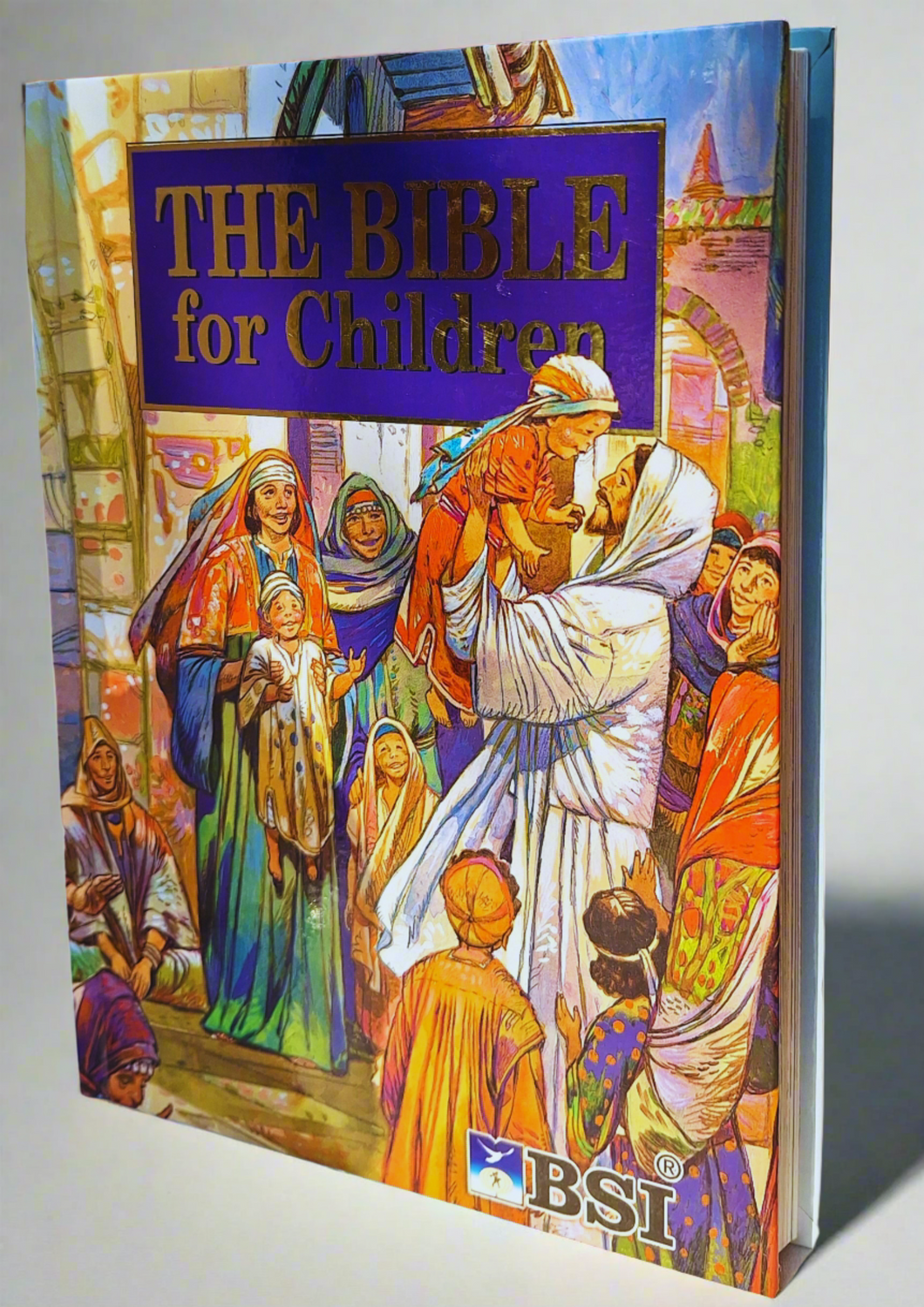 The Bible for Children English, Hardcover with illustrations-import