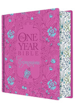 Load image into Gallery viewer, Clearance sale 2024! NLT, One Year Bible Creative Expressions, Deluxe Hardcover
