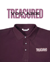 Load image into Gallery viewer, &quot;You Are Treasured – Men&#39;s Polo T-Shirt with 1 Peter 2:9 embroidery&quot;
