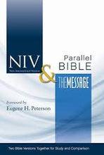 Load image into Gallery viewer, NIV &amp; The Message Side-By-Side Bible: New International Version &amp; The Message Hardcover
